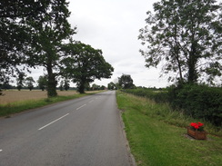 P2011DSC02424	Following roads northeastwards towards Wymondham.