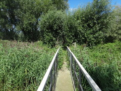 P2011DSC02698	The second footbridge over the River Waveney.