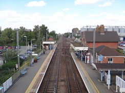 P2011DSC02777	Diss railway station.