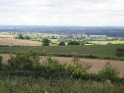 P2011DSC02879	The path climbing eastwards out of Tealby.