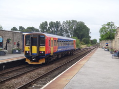 P2011DSC02971	Market Rasen station.