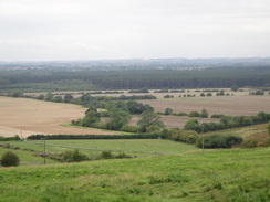 P2011DSC03005	The view from near Risby Manor Farm.