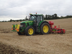 P2011DSC03144	A tractor in a field.