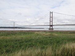 P2011DSC03240	The Humber Bridge.