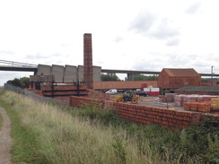 P2011DSC03242	An old tile works near the Humber Bridge.