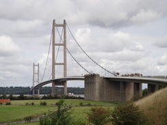 P2011DSC03267	The Humber Bridge.