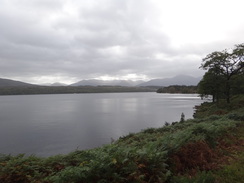 P2011DSC03503	Looking down Loch Lochy.