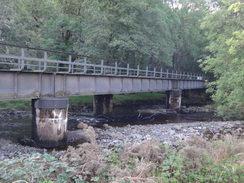 P2011DSC03631	The old railway viaduct to the south of Aberchalder.