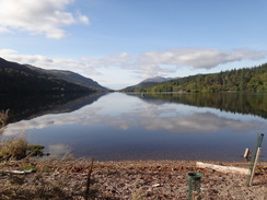 P2011DSC03643	The view down Loch Oich.