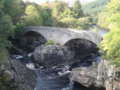 P2011DSC03772	Telford's bridge in Invermoriston.