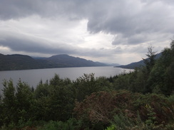 P2011DSC03828	Looking back down Loch Ness.