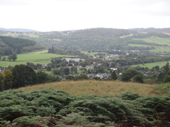 P2011DSC03902	A view down over Drumnadrochit. 