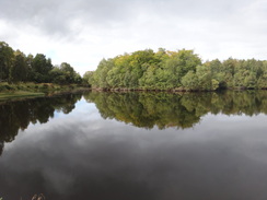 P2011DSC04123	A lake near Dunain Hill.