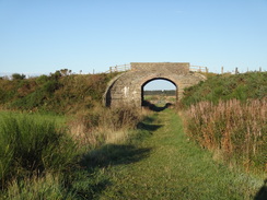 P2011DSC04370	An overbridge over the old railway line.