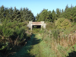 P2011DSC04378	The bridge where the path leaves the old railway line.