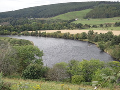 P2011DSC04488	The view down over the Spey at Boat o' Brig.