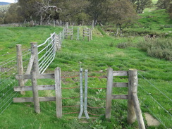 P2011DSC04592	Two stiles in close succession.