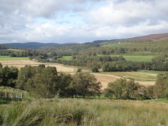 P2011DSC04601	The view over the Spey valley.