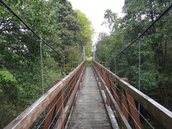 P2011DSC04668	A bridge over a stream.