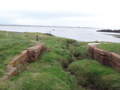 P2011DSC05030	The old sea lock at Port Carlisle.