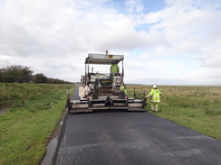 P2011DSC05070	A tarmac paver.