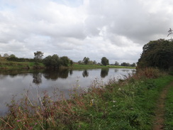 P2011DSC05113	The River Eden to the east of Beaumont.