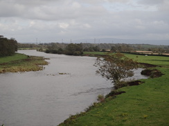 P2011DSC05115	The River Eden to the southeast of Beaumont.