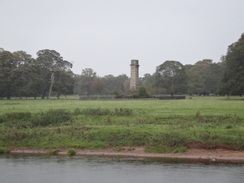 P2011DSC05178	A distant view of the war memorial in Rickerby Park.