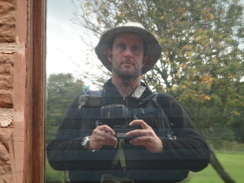 P2011DSC05240	Myself, reflected.