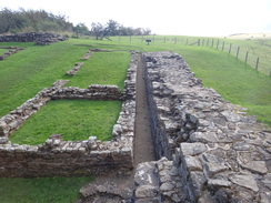 P2011DSC05338	The ruins of Milecastle 48.