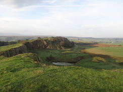 P2011DSC05394	A view west from Walltown Crags.