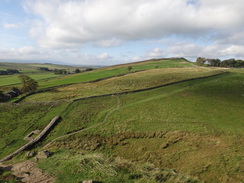 P2011DSC05507	The view down from Peel Crags.