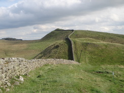 P2011DSC05576	Following the path northeast from Housesteads.