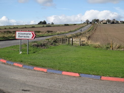 P2011DSC05763	The entrance to Albermarle Barracks.