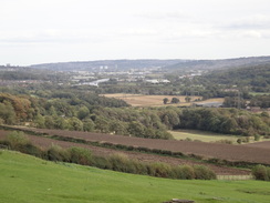 P2011DSC05784	Looking towards Newcastle from Heddon-on-the-Wall.