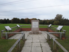 P2011DSC05813	A memorial to the Battle of Newburn Ford.