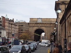 P2011DSC05884	Newcastle Central railway station.