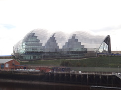 P2011DSC05949	A building across the river in Gateshead.