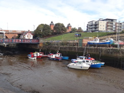 P2011DSC05977	Boats moored at St Lawrence.