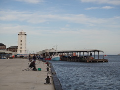 P2011DSC06145	The Fish Quay in Tynemouth.