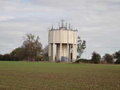 P2011DSC06334	The water tower to the south of Harleston.