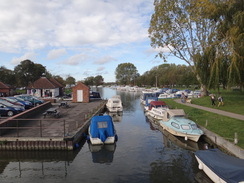 P2011DSC06514	Boats moored in Beccles.