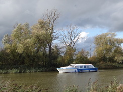 P2011DSC06568	A cruiser on the river.