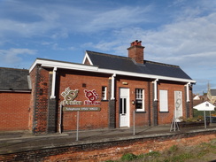 P2011DSC06606	 Oulton Broad South railway station.