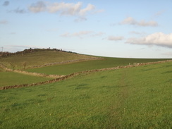 P2011DSC06786	Following the path northeast towards Grangemill.