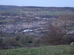 P2011DSC06830	Looking down over Matlock.