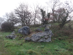 P2011DSC06855	Rocks near the top of the climb.