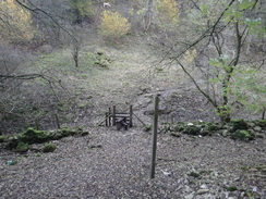 P2011DSC06974	The path along the bottom of Cales Dale.