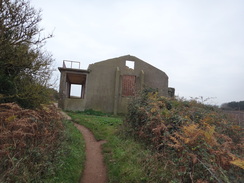 P2011DSC07145	The old observation hut at Brandy Head.