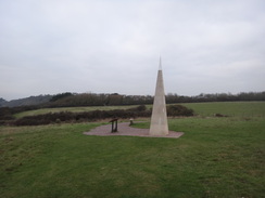 P2011DSC07265	The monument at Orcombe Point.